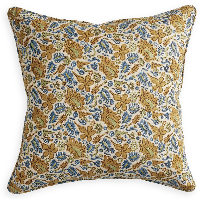 Maluku Saffron Pillow Cover