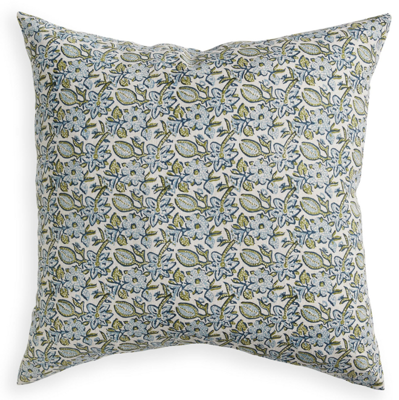 Krabi Moss Azure Pillow Cover