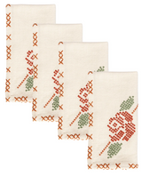 Rose Tapestry Napkins (Set of 4)