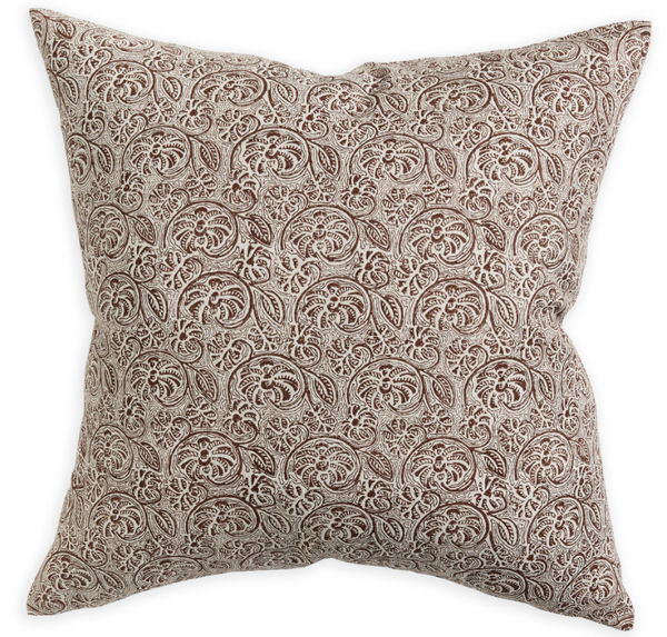 Fossano Cocoa Pillow Cover
