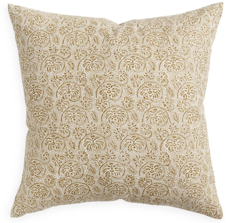 Fossano Saffron Pillow Cover