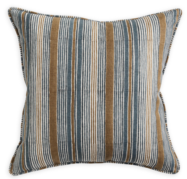 Sikar Stripe Walnut Pillow Cover
