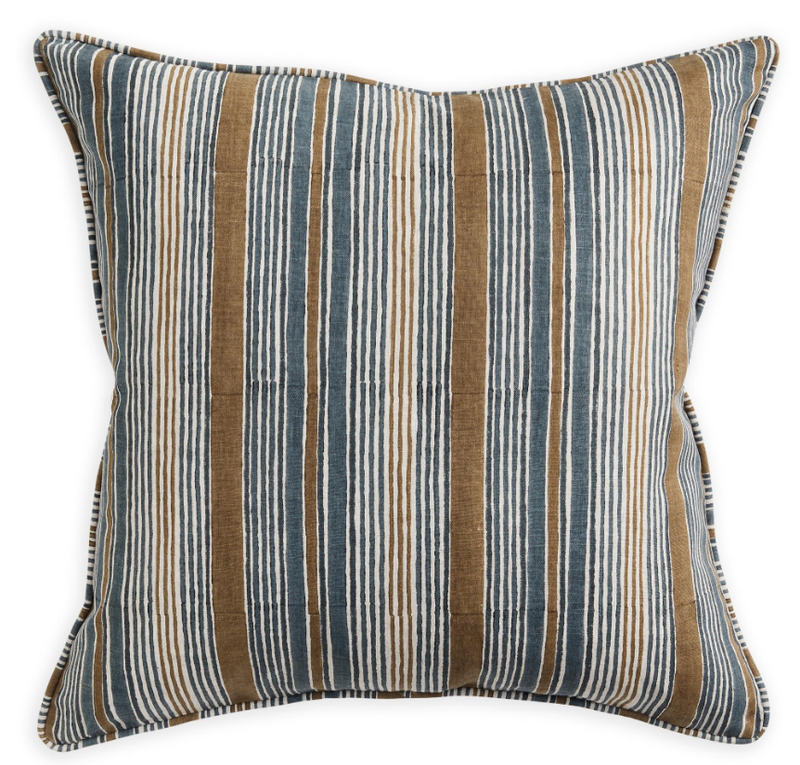 Sikar Stripe Walnut Pillow Cover
