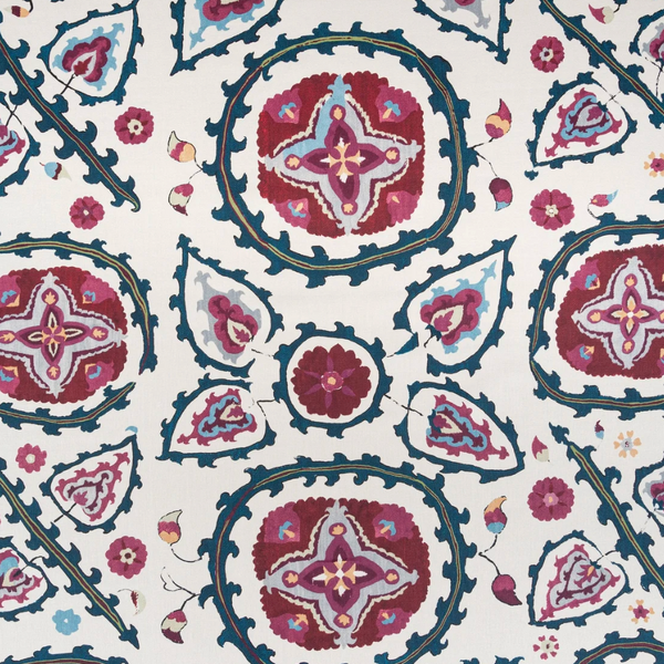 Sultan Suzani Indigo Pillow Cover