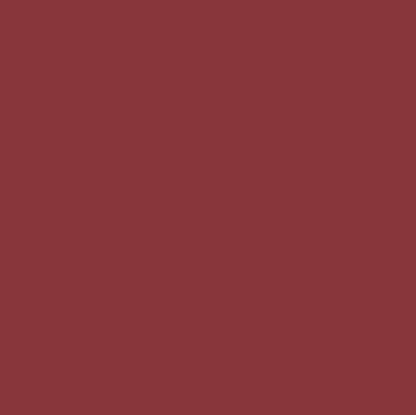 Raspberry Red Beeswax Taper Candle