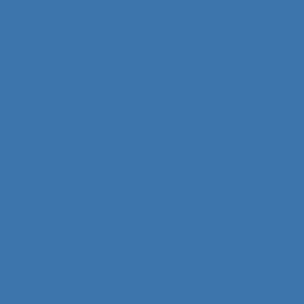 Cobalt Blue Beeswax Taper Candle