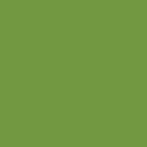 Green Beeswax Taper Candle