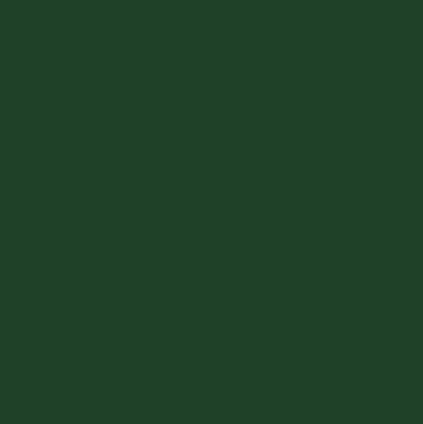 Dark Green Beeswax Taper Candle
