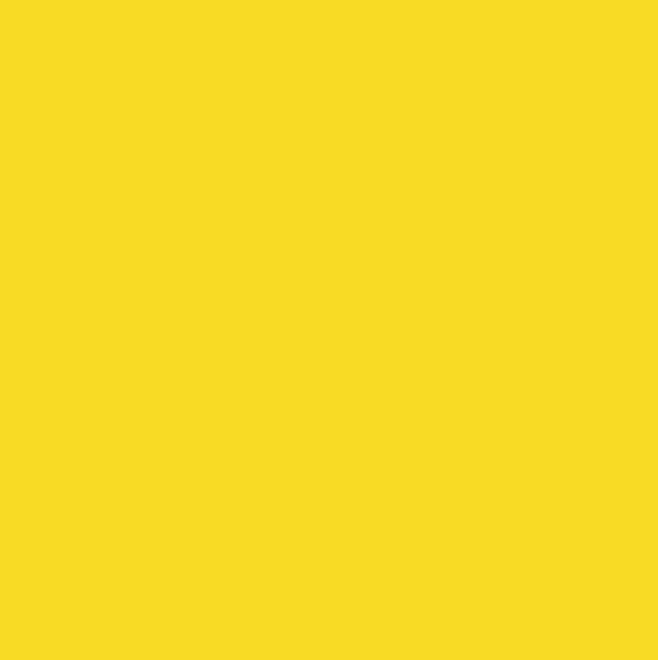 Yellow Twisted Beeswax Taper Candle