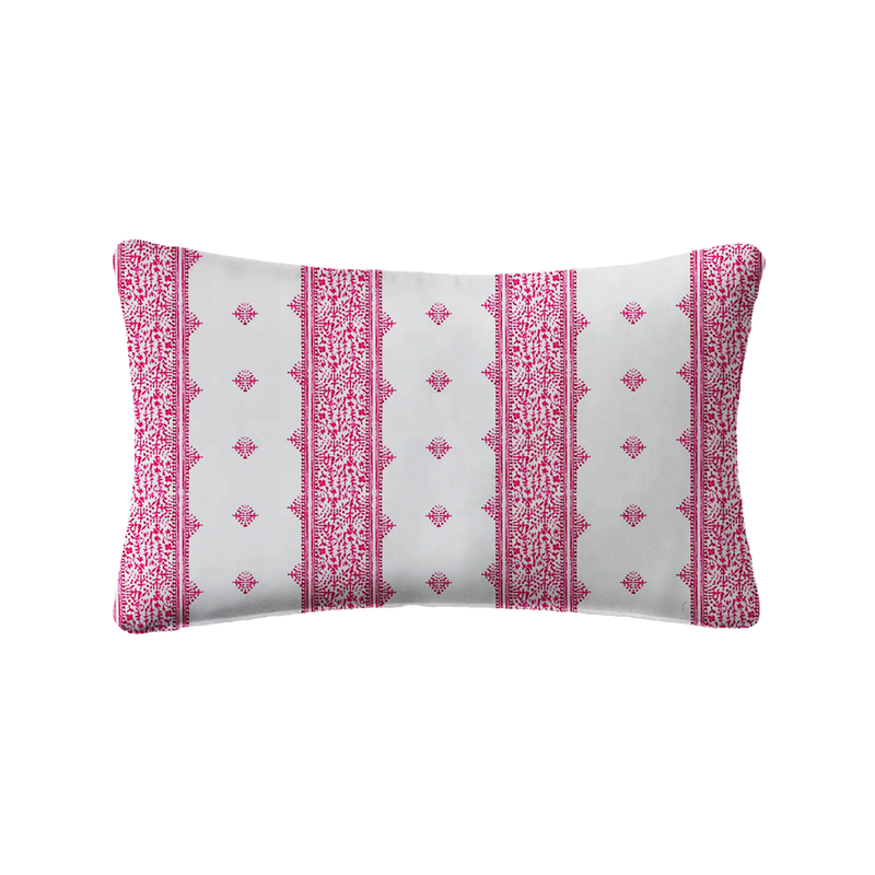 Fez Raspberry Outdoor Pillow Cover
