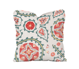 Sultan Suzani Orange Pillow Cover