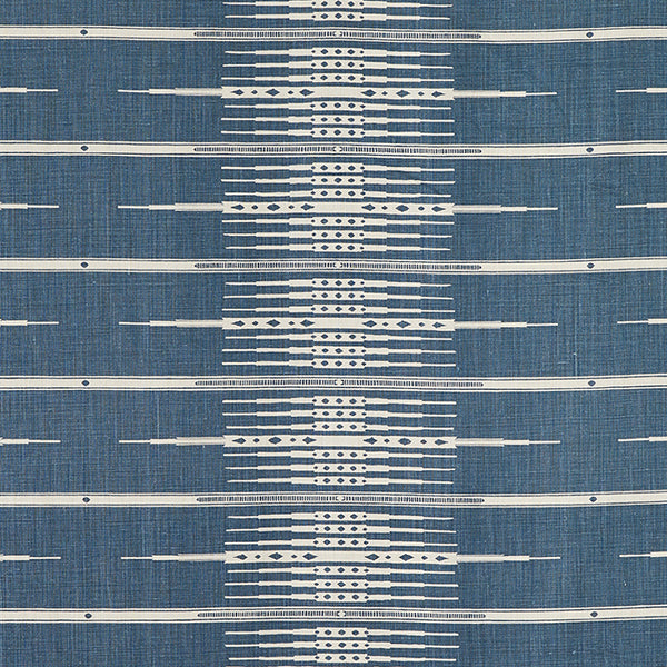 Tangiers | Indigo on Natural
