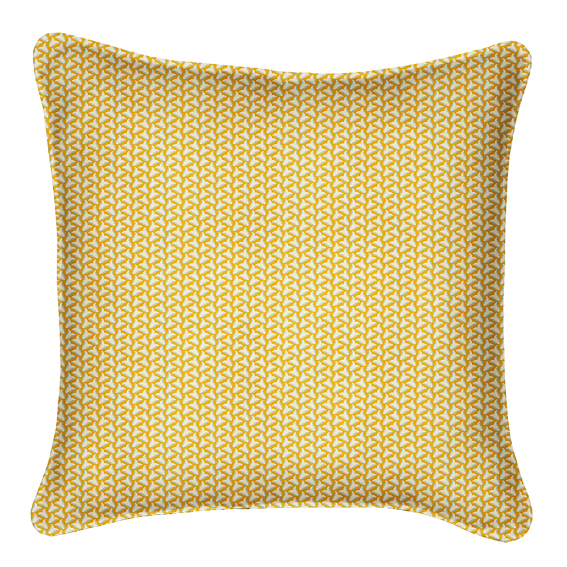 Tiny Tulip Yellow Pillow Cover