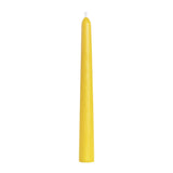 Yellow Beeswax Taper Candle