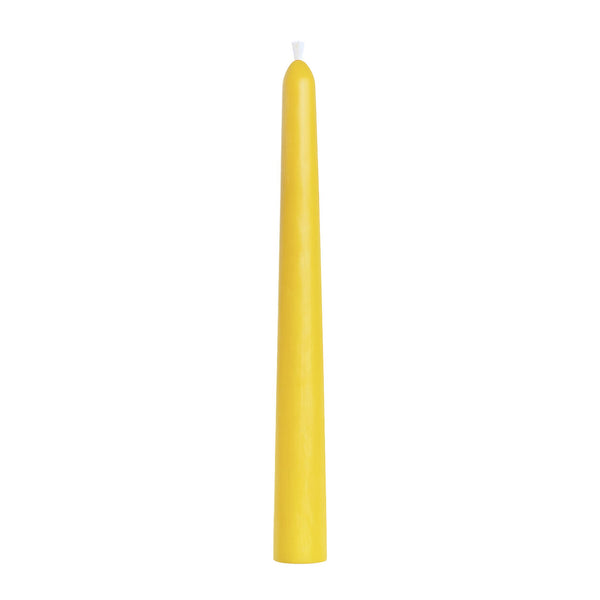Yellow Beeswax Taper Candle