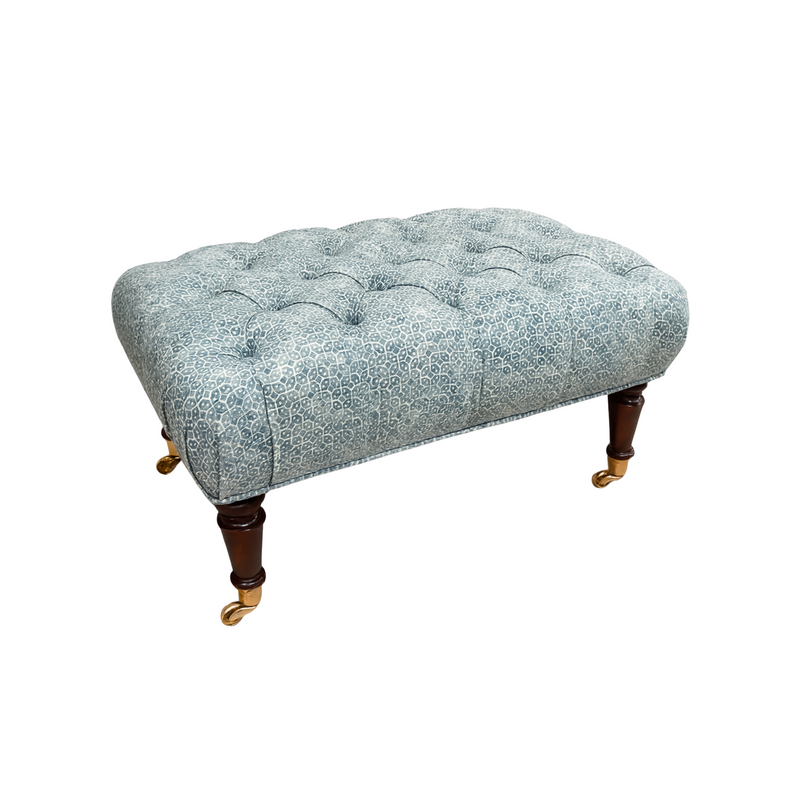 Mamounia Tufted Ottoman w Casters