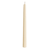 Ivory Beeswax Taper Candle