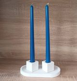 Beeswax Taper Candle -  U / Ivory