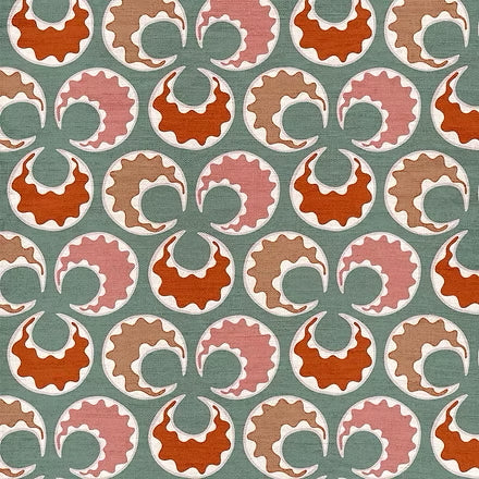 Chintamani Fun  | Celadon and Brick