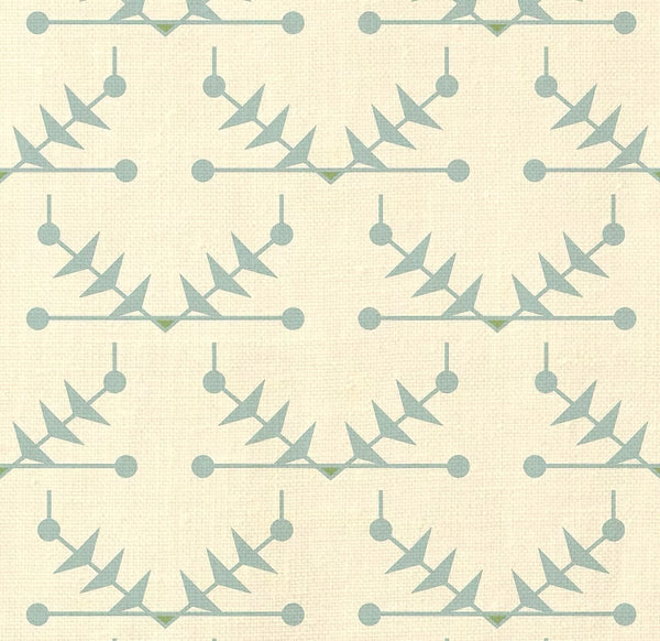 Atomic Trellis  | Light Blue