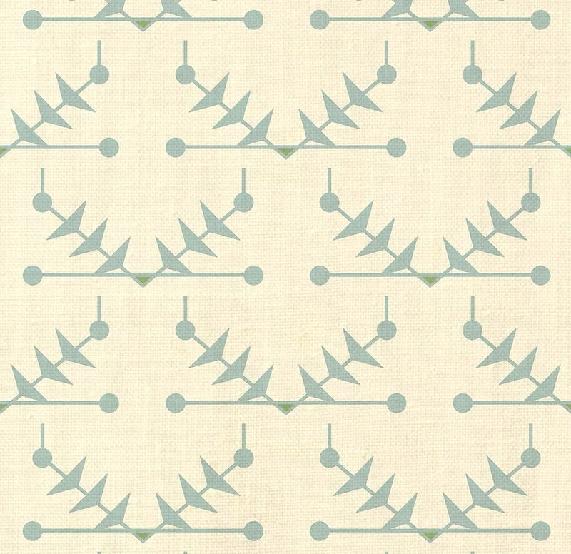 Atomic Trellis  | Light Blue