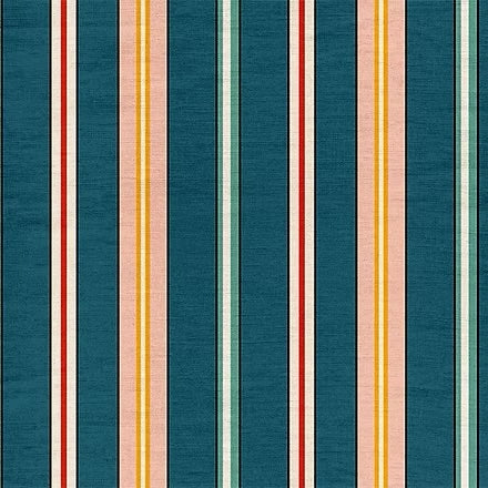 Sporty Stripes - Indoor/Outdoor | Blue