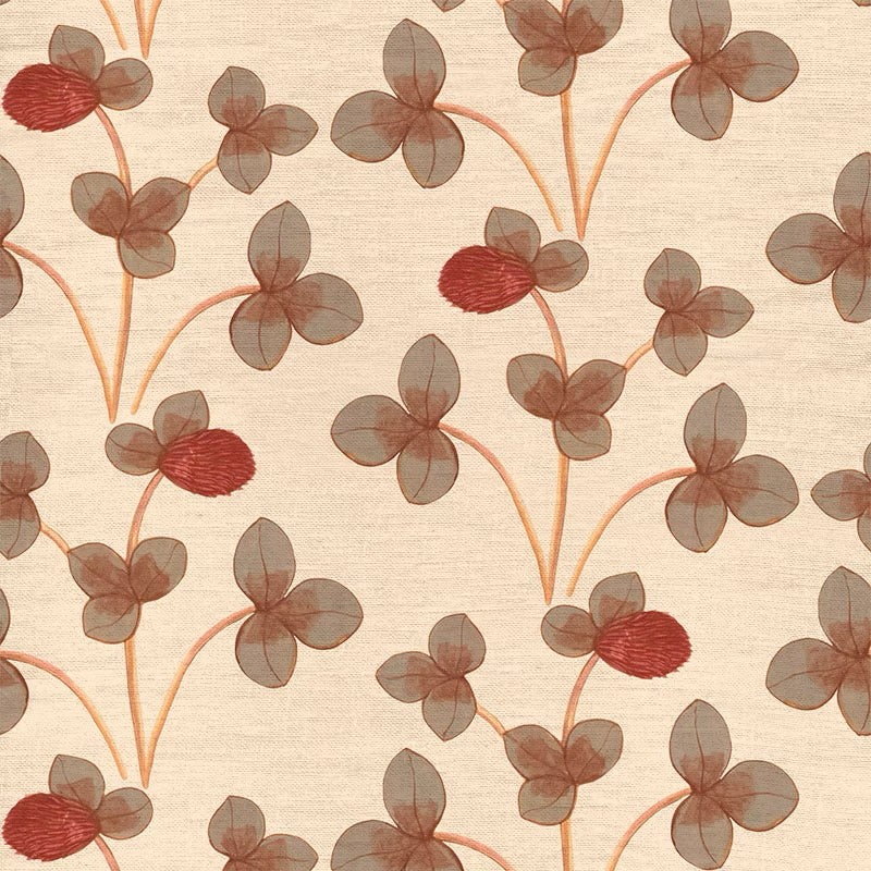 Chintz Constance | Ochre Red