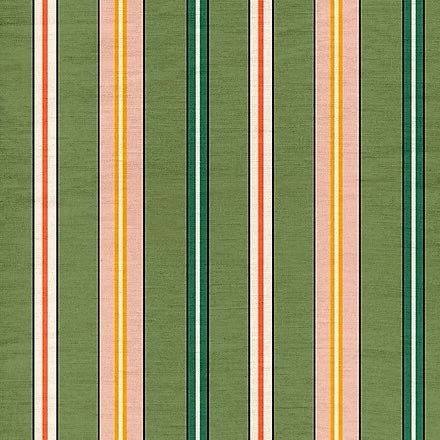 Sporty Stripes - Indoor/Outdoor | Green