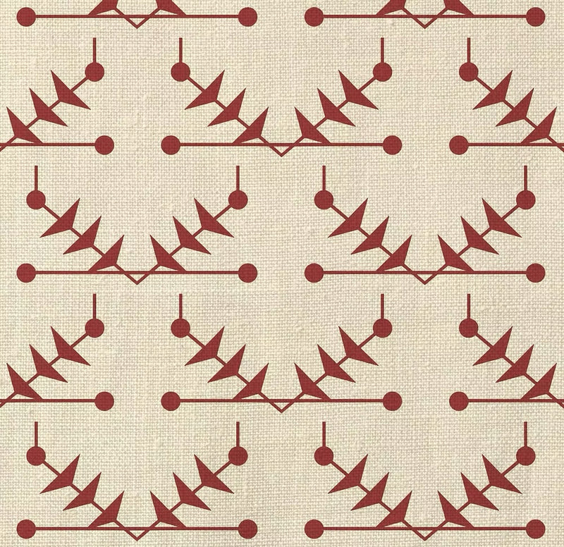 Atomic Trellis | Burgundy