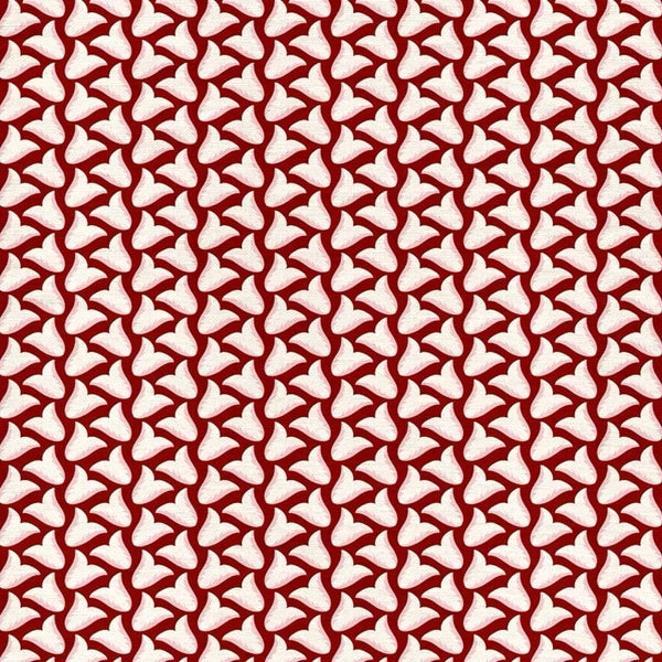 Tiny Tulips  | Burgundy