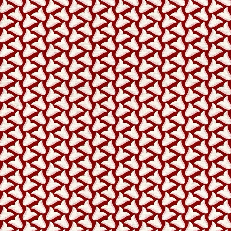 Tiny Tulips  | Burgundy