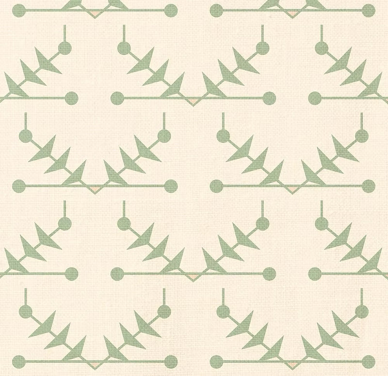 Atomic Trellis  | Soft Sage