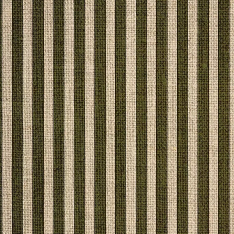 Tuscan Stripes  | Moss and Natural