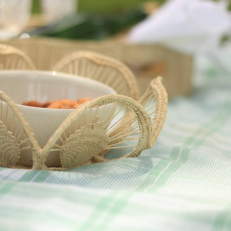 Flora Basket: Mustard