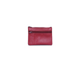 Upcycled leather wallet : 0612