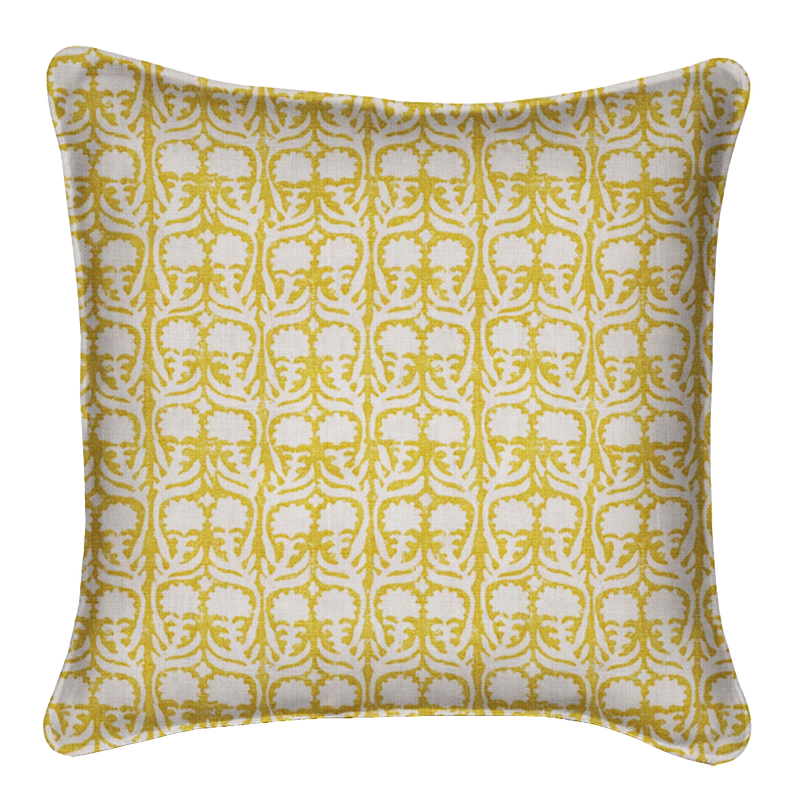 Ashok Yellow Pillow Cover