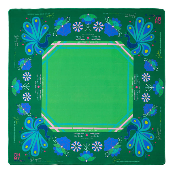 Birdie Green Mahjong Mat