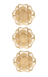 Flora Basket: Mustard