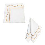 Wave Cotton 100% Napkin: Olive Green