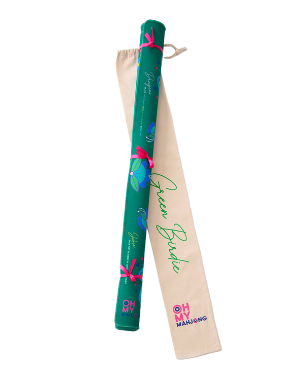 Birdie Green Mahjong Mat
