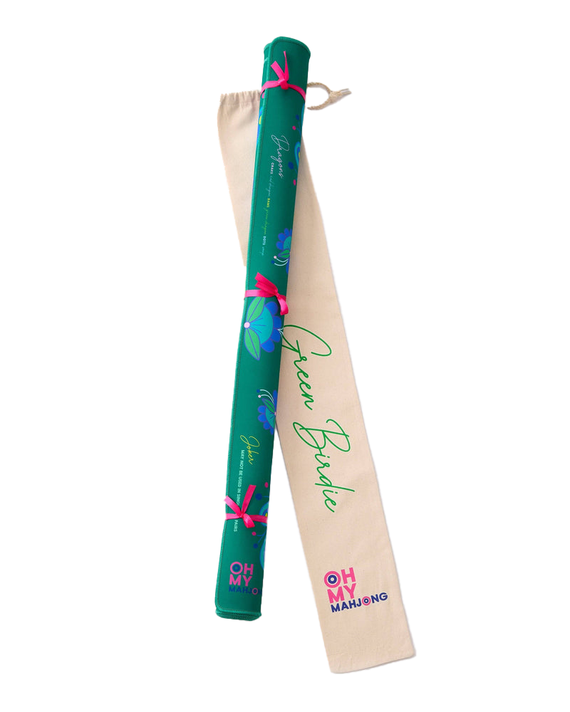 Birdie Green Mahjong Mat