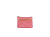 Upcycled leather wallet : 0612
