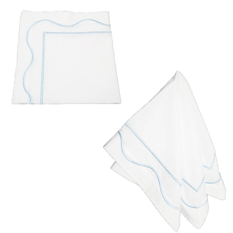Wave Cotton 100% Napkin: Golden yellow
