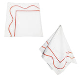 Wave Cotton 100% Napkin: Golden yellow