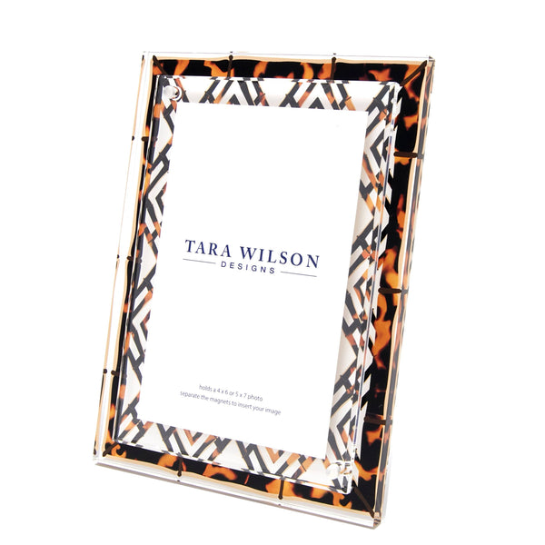 Bamboo Acrylic Frame - Tortoise