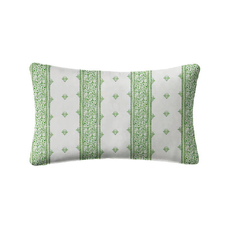 Fez Green Outdoor Pillow Cover