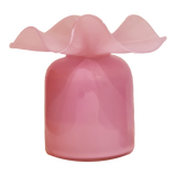 Pink Ruffle Bud Vase