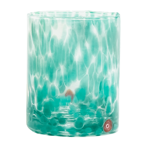 Straight Murano Glasses- Neptune Blue