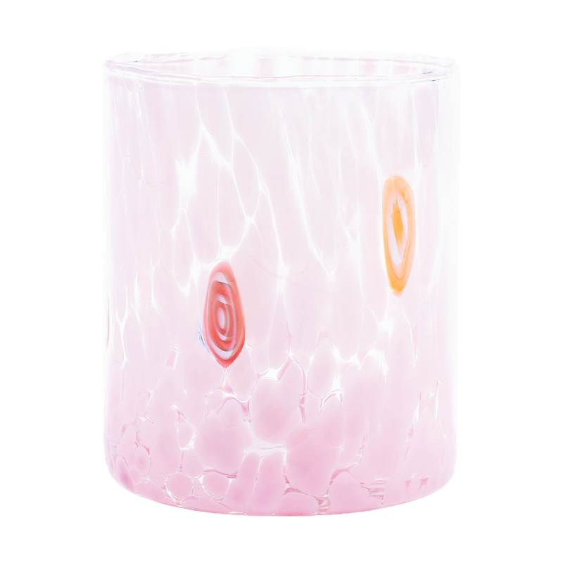 Straight Murano Glasses-Pink