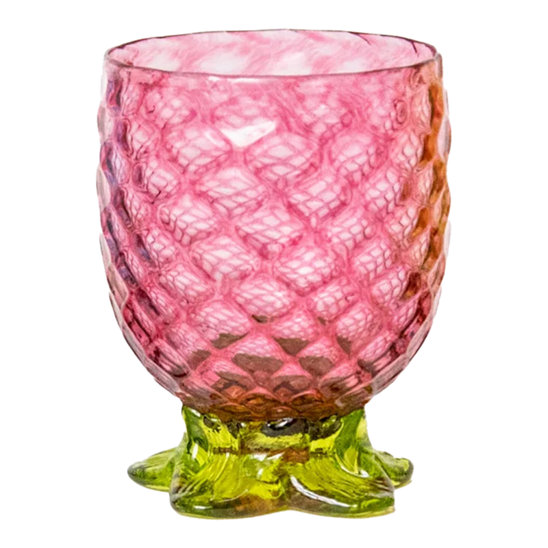 The Bouwerie Pineapple Glasses - Pink